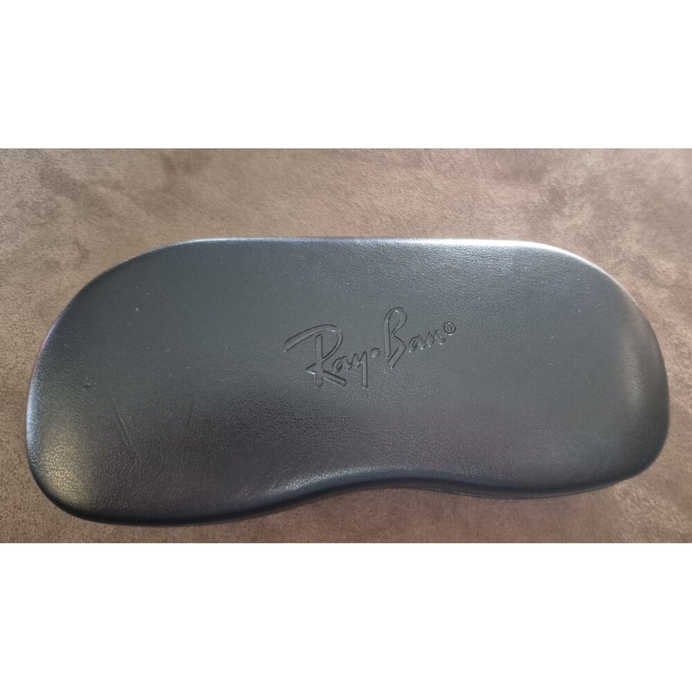 Ray Ban Hard Shell Black Glasses Case Sunglasses EUC